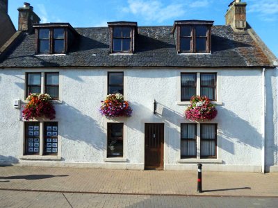 Window Boxes in Invergordon, Scotland