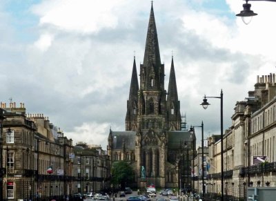 Sightseeing in Edinburgh, Scotland