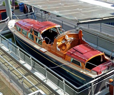 The 'Royal Barge' was Used to Transport the Queen Ashore when the Yacht was Anchored