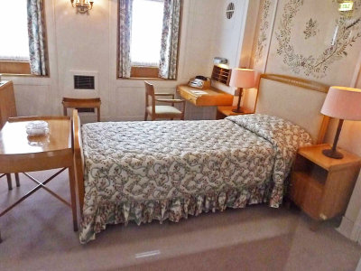 The Queen's Bedroom on the Britannia