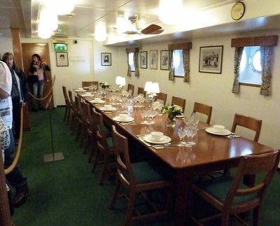 The Wardroom on the Britannia