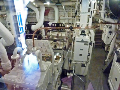 Ship's Engine Room on the Britannia