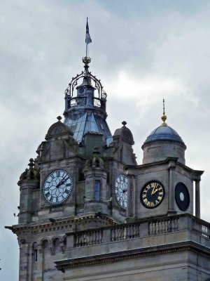 Balmoral Hotel Clock , Edinburgh, Scotland