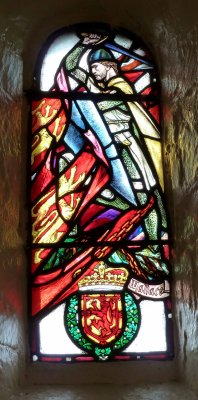 Inside St. Margaret's Chapel, Edinburgh Castle, Scotland