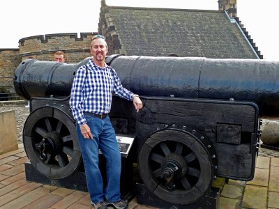 'Mons Meg' (1449 Siege Gun), Fired 400 Pound Canonballs, Edinburgh Castle, Scotland