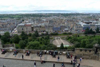 Wall & Guns of Edinburgh Castle
