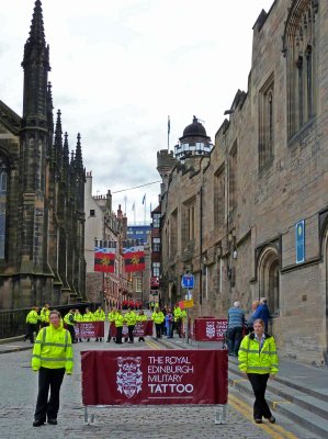 At the Top of the Royal Mile, Edinburgh, Scotland