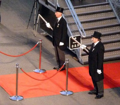 High Constables on Duty at the Royal Box at the Edinburgh Military Tattoo