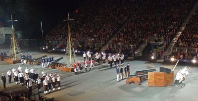 The Royal Navy Field Gun Display