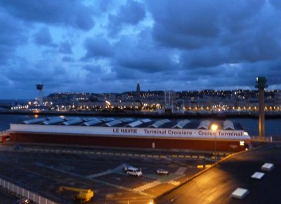 Anchored at the Port of Le Havre, France