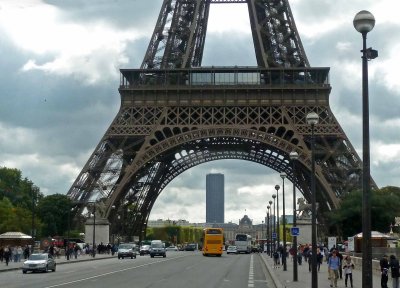 Driving Under the Eiffel Tower