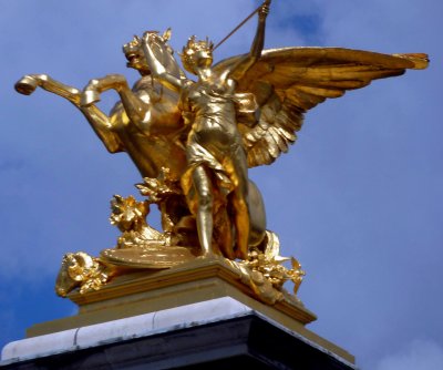 Cherub on Pont Alexandre III, Paris