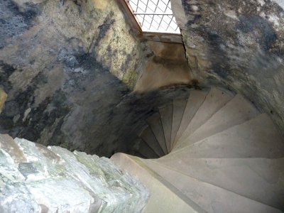 Tower Staircase in Scalloway Castle