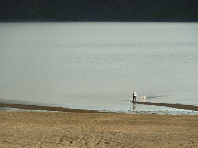 Sunday Afternoon at Lake Kleifarvatn, Iceland
