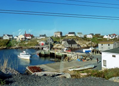 Peggys Cove, Nova Scotia (Population 46) was Founded in 1811