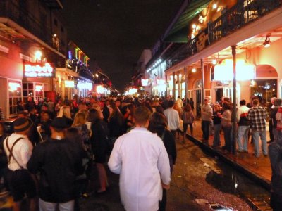 Friday Night on Bourbon Street
