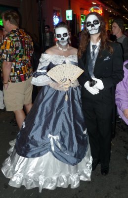 Halloween on Bourbon Street