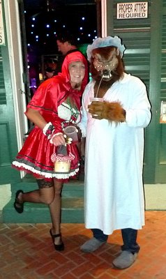 Halloween on Bourbon Street