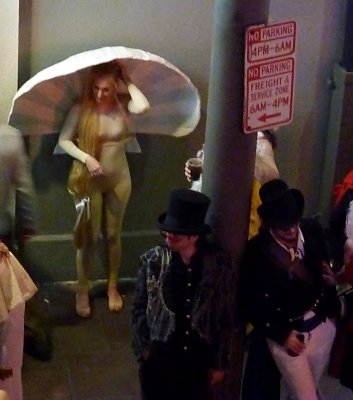 Halloween on Bourbon Street