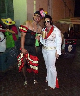 Halloween on Bourbon Street