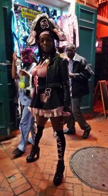 Halloween on Bourbon Street