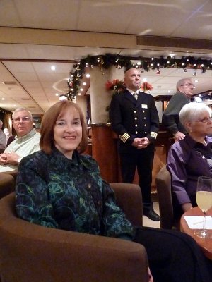 Bink, Susan, Captain Laszlo Frey & Jeanne in Lounge