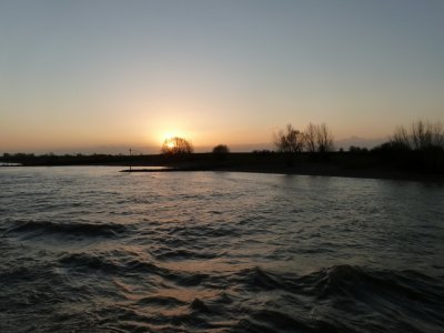 Sunrise on the Rhine River