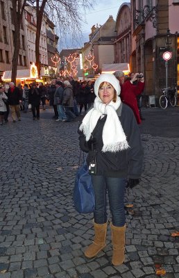 Christmas Market in Dusseldorf, Germany