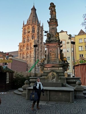In Cologne's Old Market Square