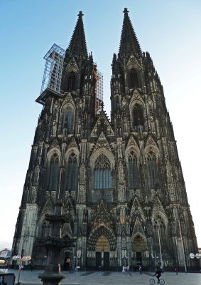 Front of Cologne Cathedral (1248-1880 to Complete)