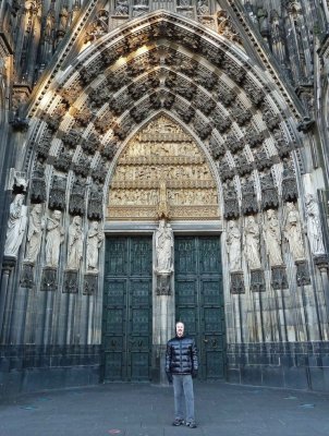 Entrance to Cologne Cathedral