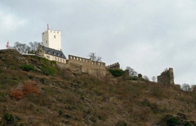 Close-up View of Sterrenberg Castle (built 100 AD)