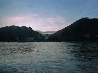 Sunset on the Rhine