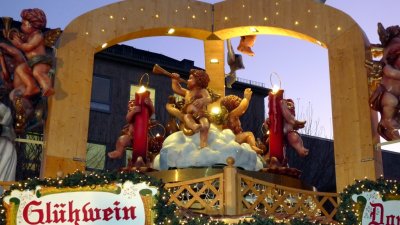Mainz Christmas Market Animated Decorations