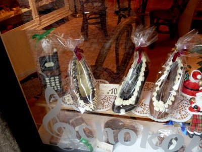 Chocolate Shoes in Mainz, Germany