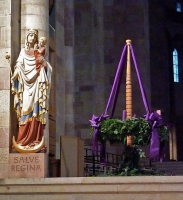 Advent Wreath in Speyer Cathedral