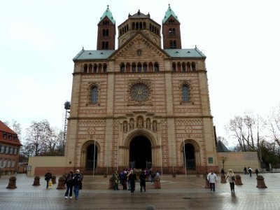 Front of Speyer Cathedral