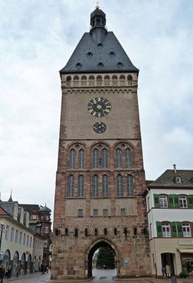 One of 68 Towers (1230-1250 AD) in Old City Walls in Speyer
