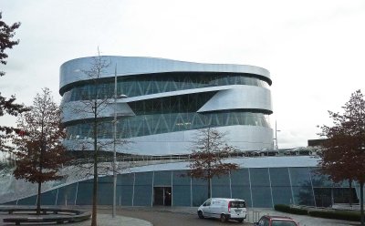 The Mercedes-Benz Museum, Stuttgart, Germany