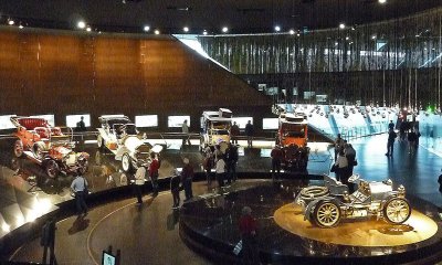 7th Floor of Mercedes-Benz Museum