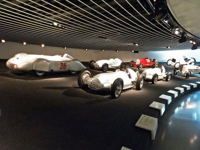 Mercedes-Benz Race Cars Led by 1937-38 Models