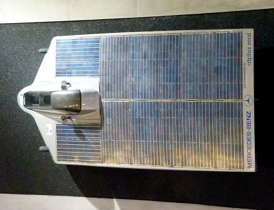 1985 Mercedes-Benz Solar Car has 432 Solar Panels