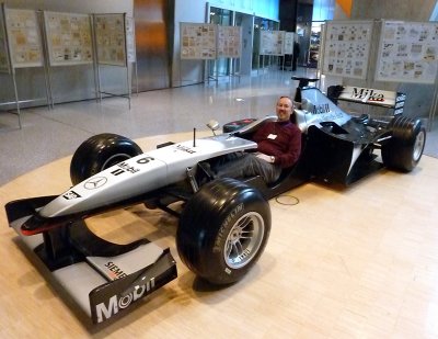Bill in McLaren-Mercedes