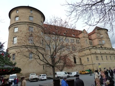 Old Castle in Stuttgart dates to 950 AD