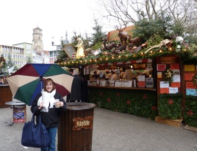 Gluhwein at Stuttgart Christmas Market
