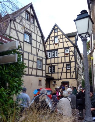 Half-timbered Houses in Colmar, France