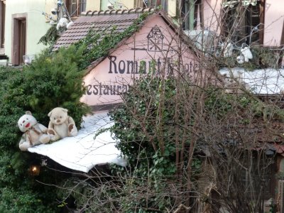 Bears on the Roof in Colmar