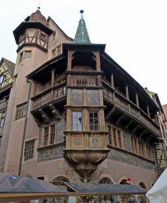The 'Maison Pfister' House (1537) in Colmar