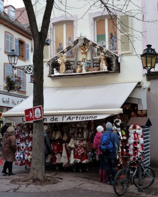 Christmas Decorations, Colmar, France