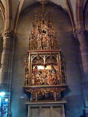 Inside St. Martin's Church, Colmar